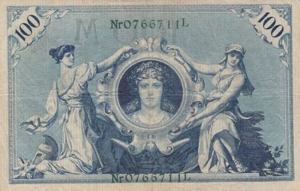 100 مارک آلمان 1908