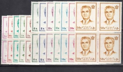 بلوک سری پستی سیزدهم محمدرضاشاه