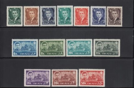 سری پستی یازدهم محمدرضاشاه