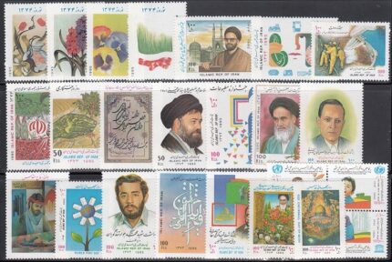 سری کامل تمبرهای 1374