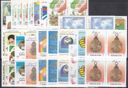 بلوک کامل تمبرهای 1377