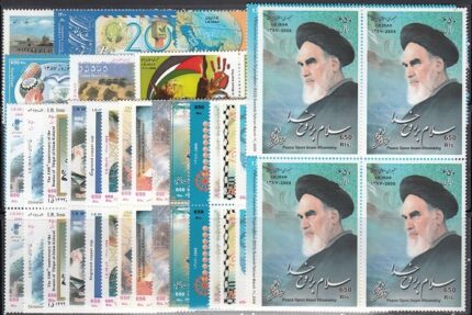 بلوک کامل تمبرهای 1387