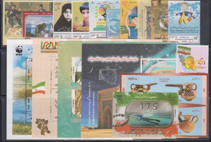 سری کامل تمبرهای 1394