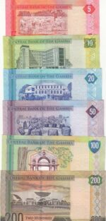 ست اسکناس گامبیا