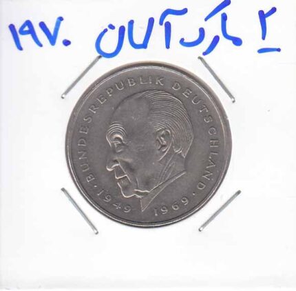 2 مارک آلمان 1970