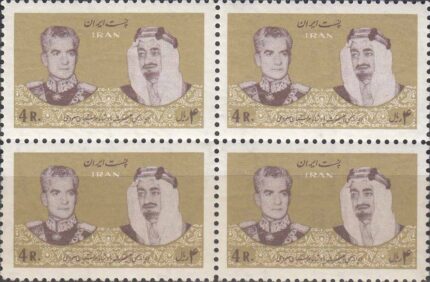 بلوک دیدار پادشاه عربستان 1344