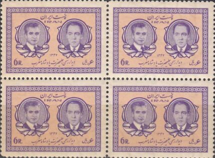 بلوک دیدار پادشاه مراکش 1347