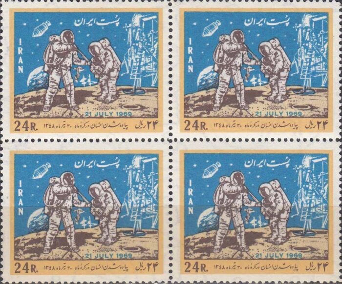 بلوک انسان در کره ماه 1348