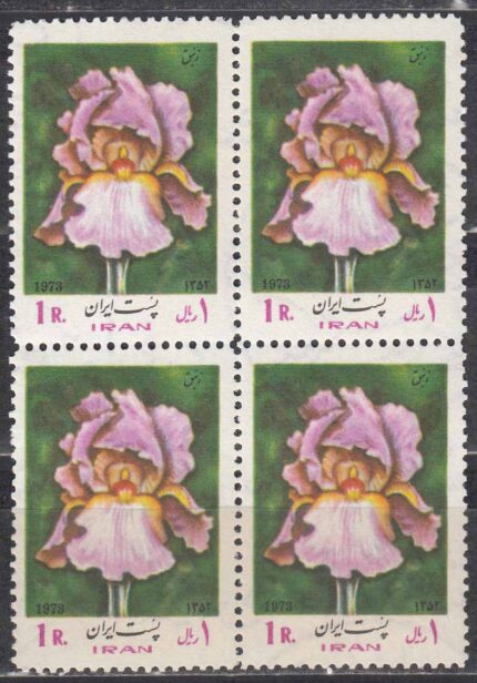 بلوک سری گلها 1352