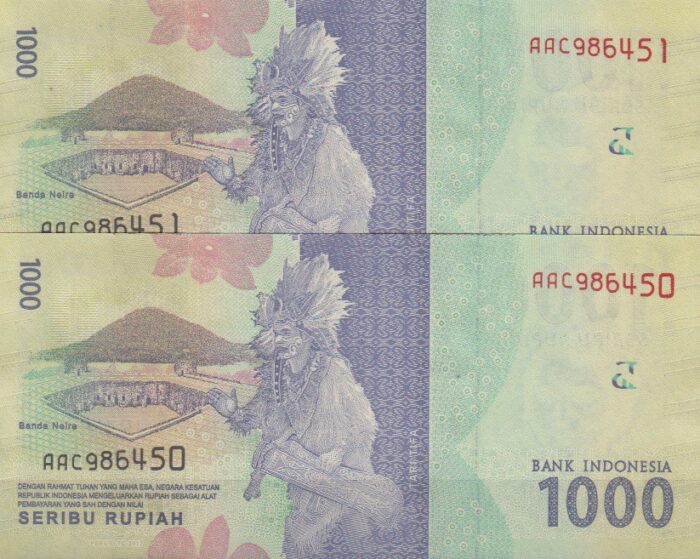 1000 روپیه اندونزی (جفت بانکی)