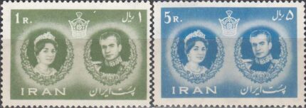 سری عروسی محمدرضا و فرح 1339