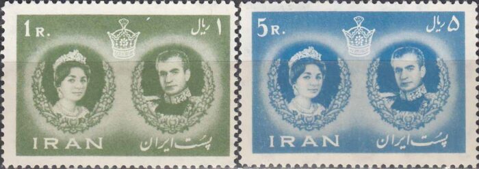 سری عروسی محمدرضا و فرح 1339