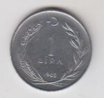 1 لیر ترکیه 1968