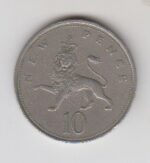 10 پنی انگلستان 1969