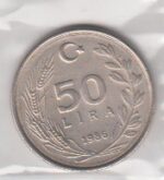 50 لیر ترکیه 1986