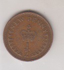 1/2پنی انگلستان 1971