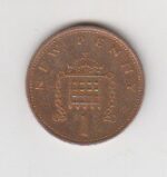 1 پنی انگلستان 1971