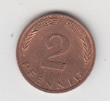 2 فینینگ آلمان 1978