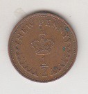 نیم پنی انگلستان 1971