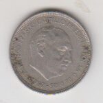 5 پتاس اسپانیا 1957