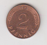 2 فینینگ آلمان 1981