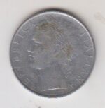100 لیر ایتالیا 1956