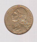5 سنتیموس فرانسه 1966