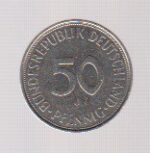 50 فینینگ آلمان 1972
