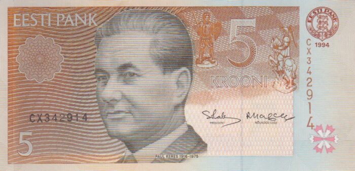 5 کرون استونی (بانکی)