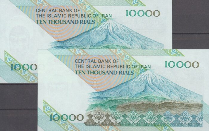 جفت 10000ریال دانش جعفری-مظاهری(شماره قشنگ)