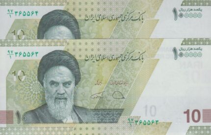 جفت 100000 ریال دژپسند-همتی(شماره قرینه 365-563)