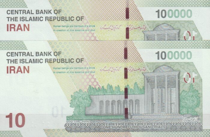 جفت 100000 ریال خاندوزی-فرزین(شماره تکرار)